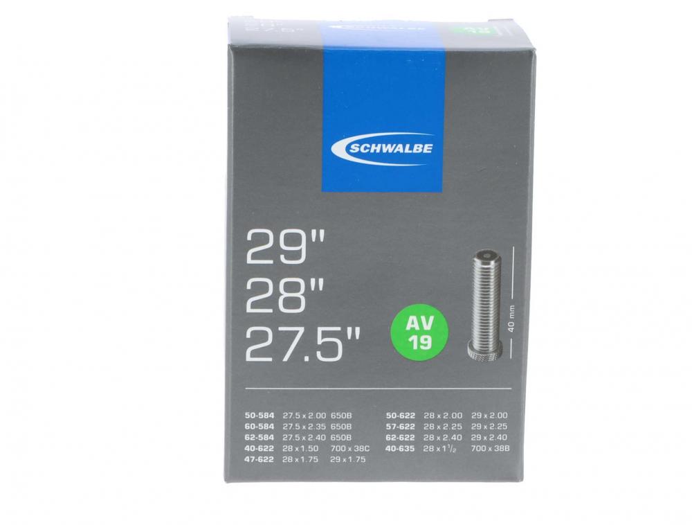Schwalbe 2x Schlauch AV19 27,5/28/29x1.50-2.40