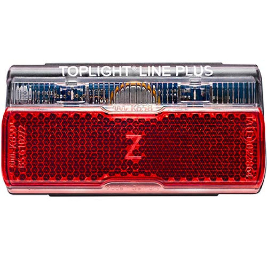 Busch+Müller Toplight Line Plus Fahrrad-Rücklicht mit Standlicht und BrakeTec Bremslicht, StVZO.