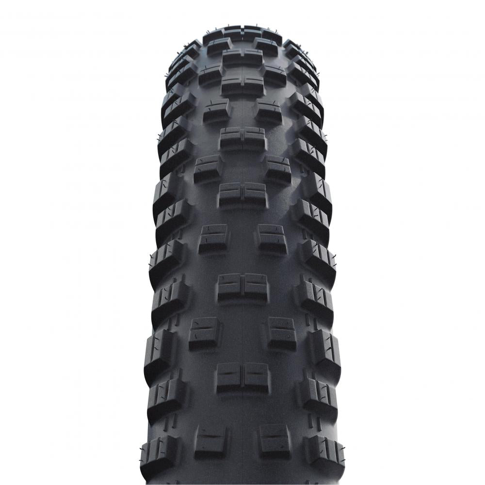 Schwalbe Tough Tom 27,5" Drahtreifen schwarz mit griffigem Stollenprofil, K-Guard Pannenschutz.