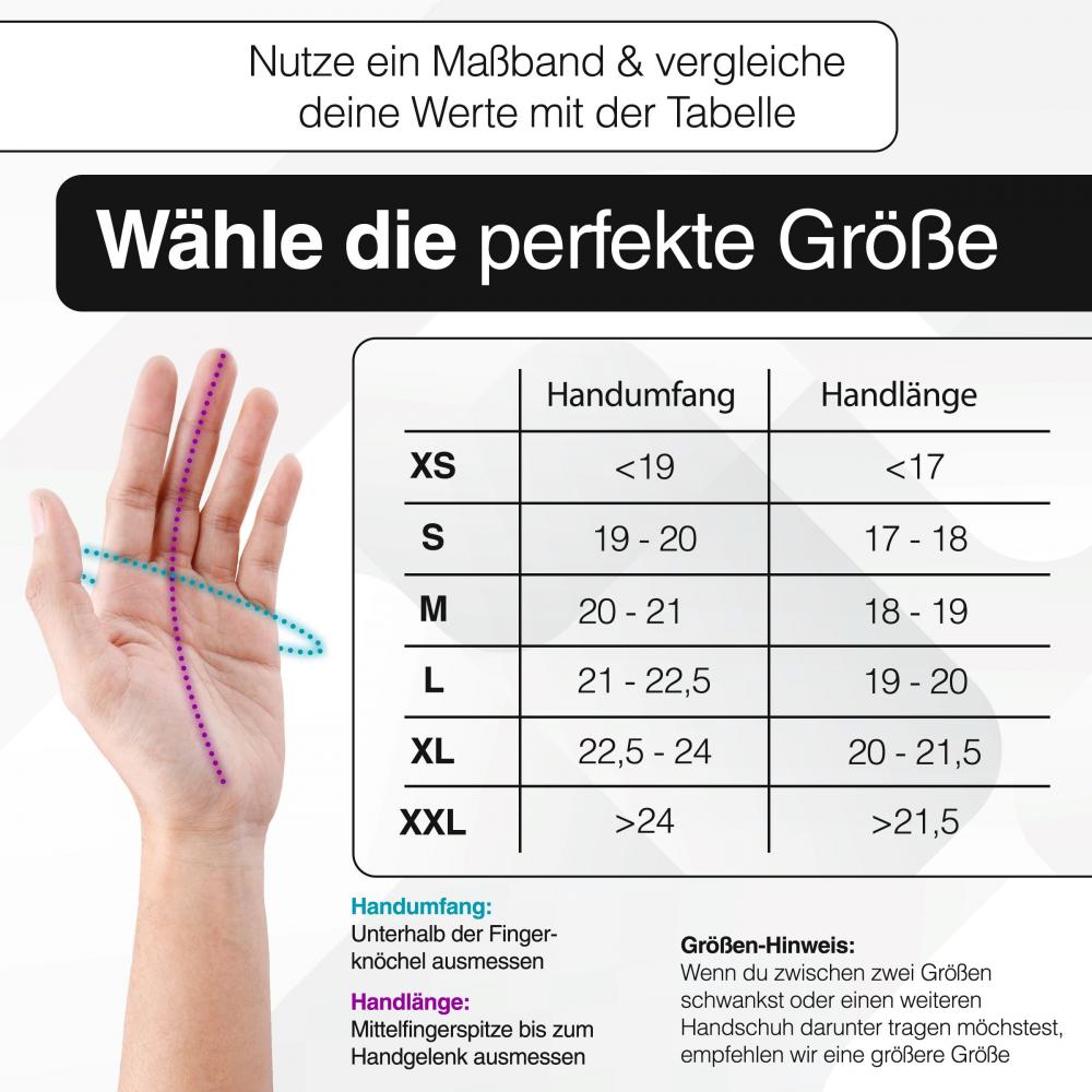 Valkental Handschuhe GloRider V2 Flex wasserfester Übergangshandschuh mit Grip XXL silber