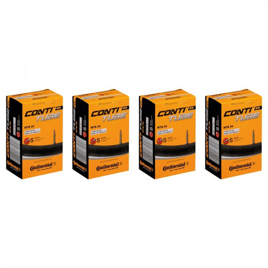 4x Continental Conti MTB Fahrradschlauch 29 Zoll 28/29x1.75/2.50