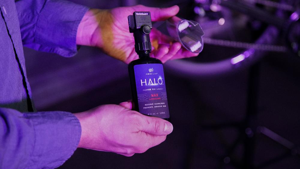 Finish Line HALO Wax Lube 120ml Bottle + Luber
