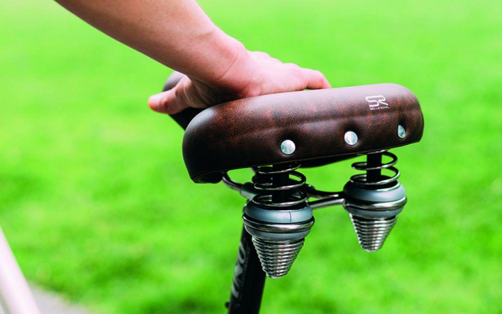 Selle Royal Drifter Small Fahrradsattel braun mit Royalgel und Doppelfederung