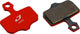 Jagwire Bremsbeläge Disc Sport Semi-Metallic für SRAM Guide & Code - Rot