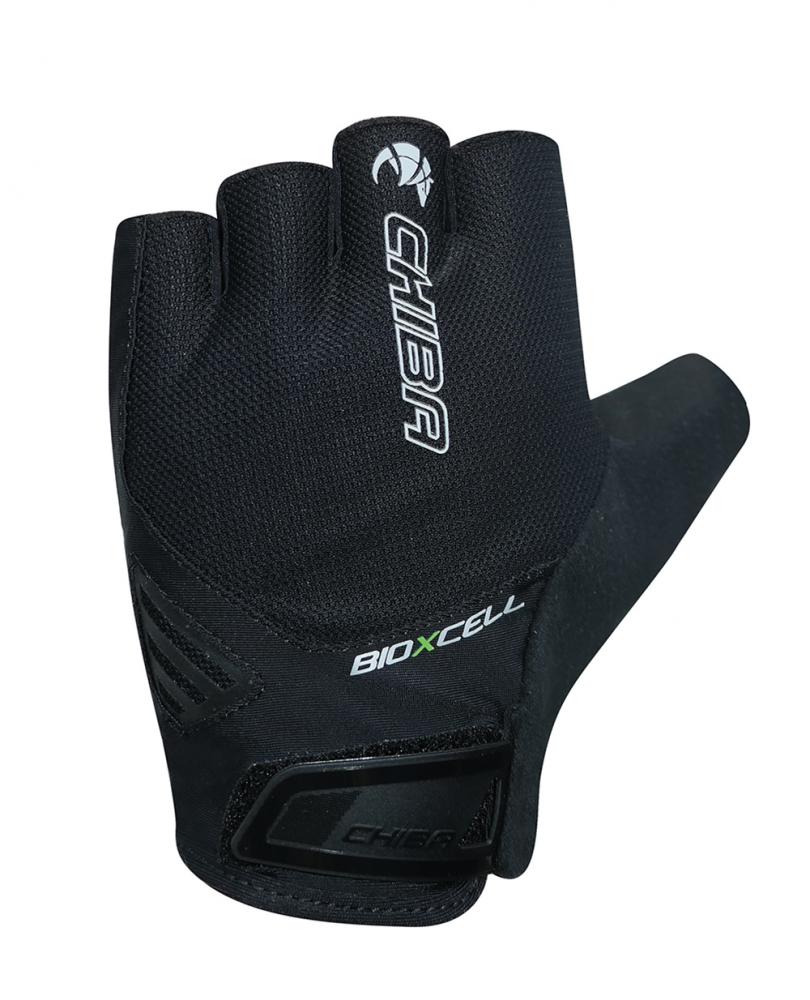 CHIBA BioXCell Air - Radhandschuhe kurz, BioXCell Gelpolster, schwarz, Größe L