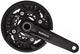 SHIMANO Kurbelgarnitur FC-MT500 10-fach 175 mm 40-30-22 Zähne Kurbelgarnitur - für 10-fach Antrieb