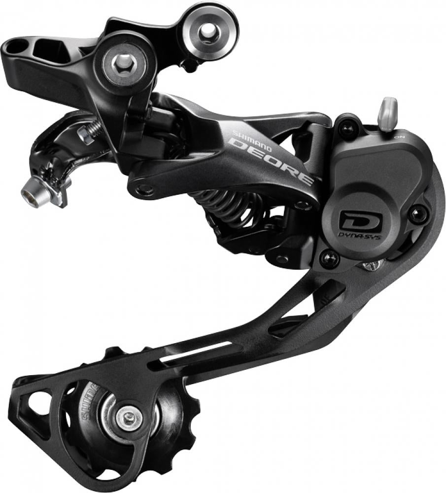 SHIMANO DEORE RD-M6000 10-fach Lang Direktmontage Schaltwerk für Mountainbike-Antriebe.