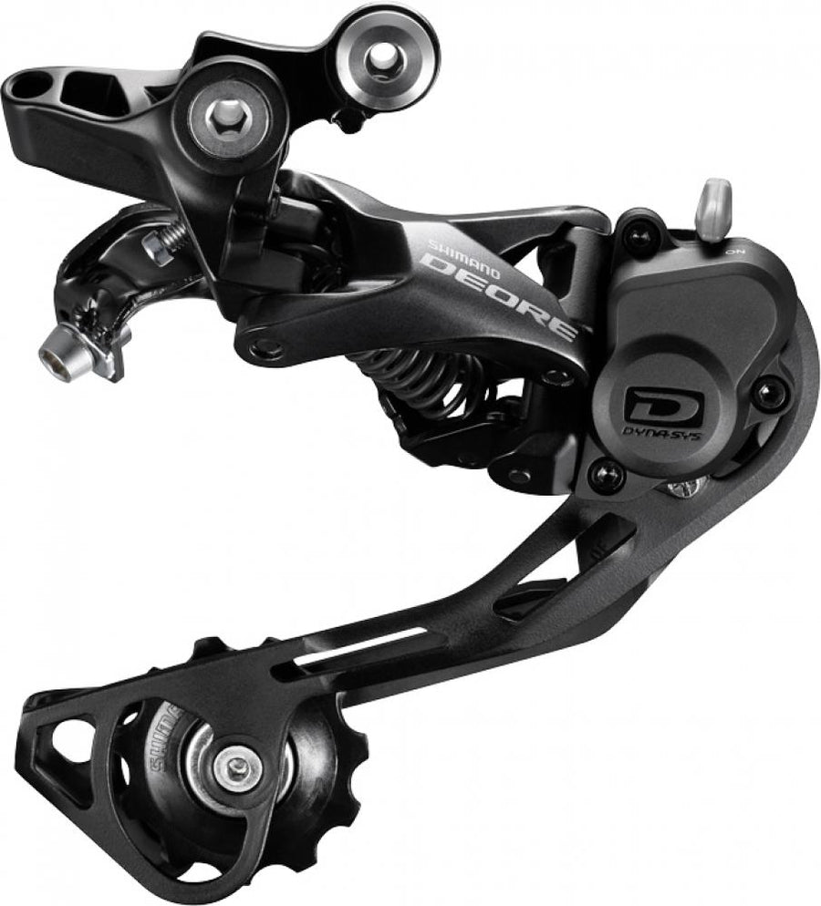 SHIMANO DEORE RD-M6000 10-fach Lang Direktmontage Schaltwerk für Mountainbike-Antriebe.