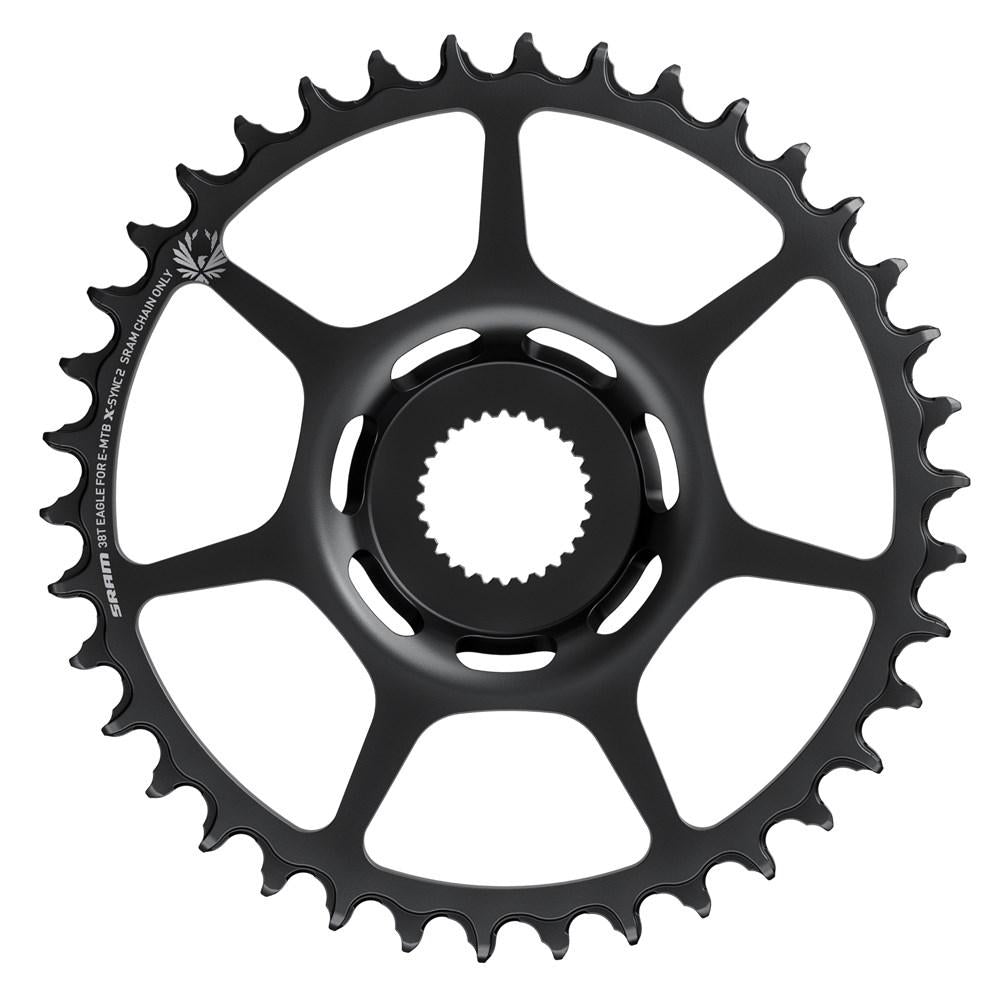 SRAM X-Sync E-MTB 2 Eagle Kettenblatt 38T, Boost 148, Bosch Gen4, schwarz