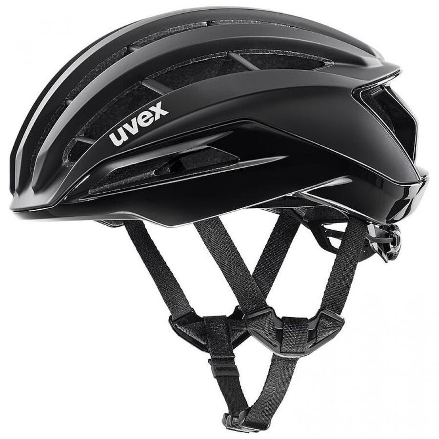 uvex surge Rennradhelm black matt 59-61 cm ohne Aero Cover  MIPS Air Node, Multi-Inmould, 3D-IAS Pro, Brillengarage, EN 1078, leicht & aerodynamisch