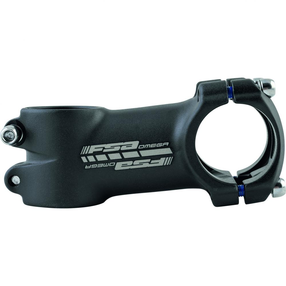 FSA Omega Vorbau 70 mm ±6° Ø31,8 mm Aluminium Schwarz - Leichter Vorbau für präzises Handling und Stabilität, perfekt für Straße und MTB, langlebig & stylisch