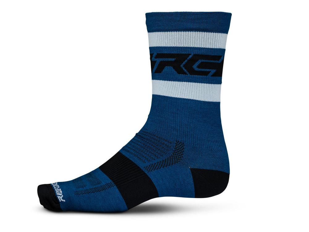 Ride Concepts Fifty/Fifty Merino Fahrradsocken Größe S Midnight Blue - Atmungsaktiv & Komfortabel