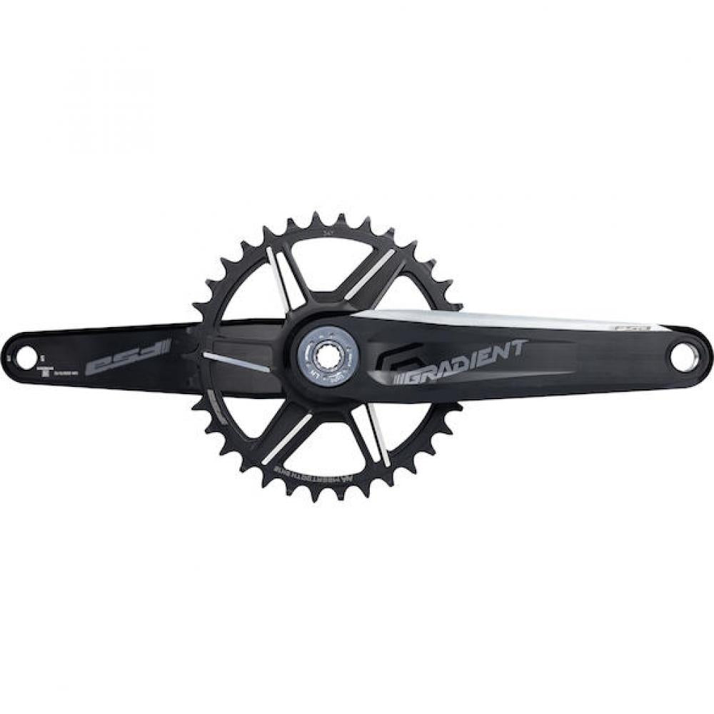 FSA Kurbelgarnitur Gradient Modular Direct Mount 170 mm Schwarz - maximale Trail-Performance