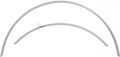 CURANA GRT SCHUTZBLECHE C-LITE 28,45MM SILBER