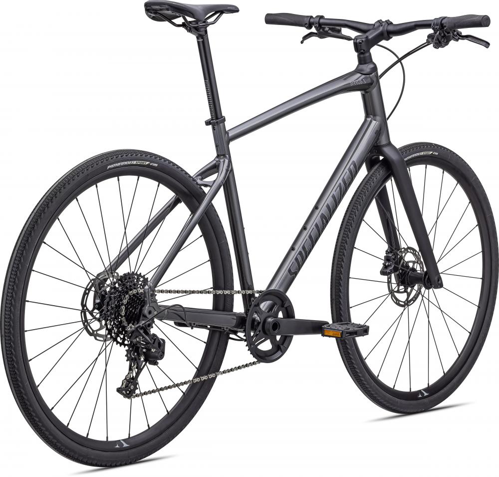 SIRRUS X 4.0 Fitnessbike - Rauchgrau/Hellgrau/Schwarz - Rahmengröße XS