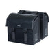 Basil Doppeltasche Urban Load DB, 48-53 Liter, wasserdicht, schwarz, Universal Bridge System, reflektierend
