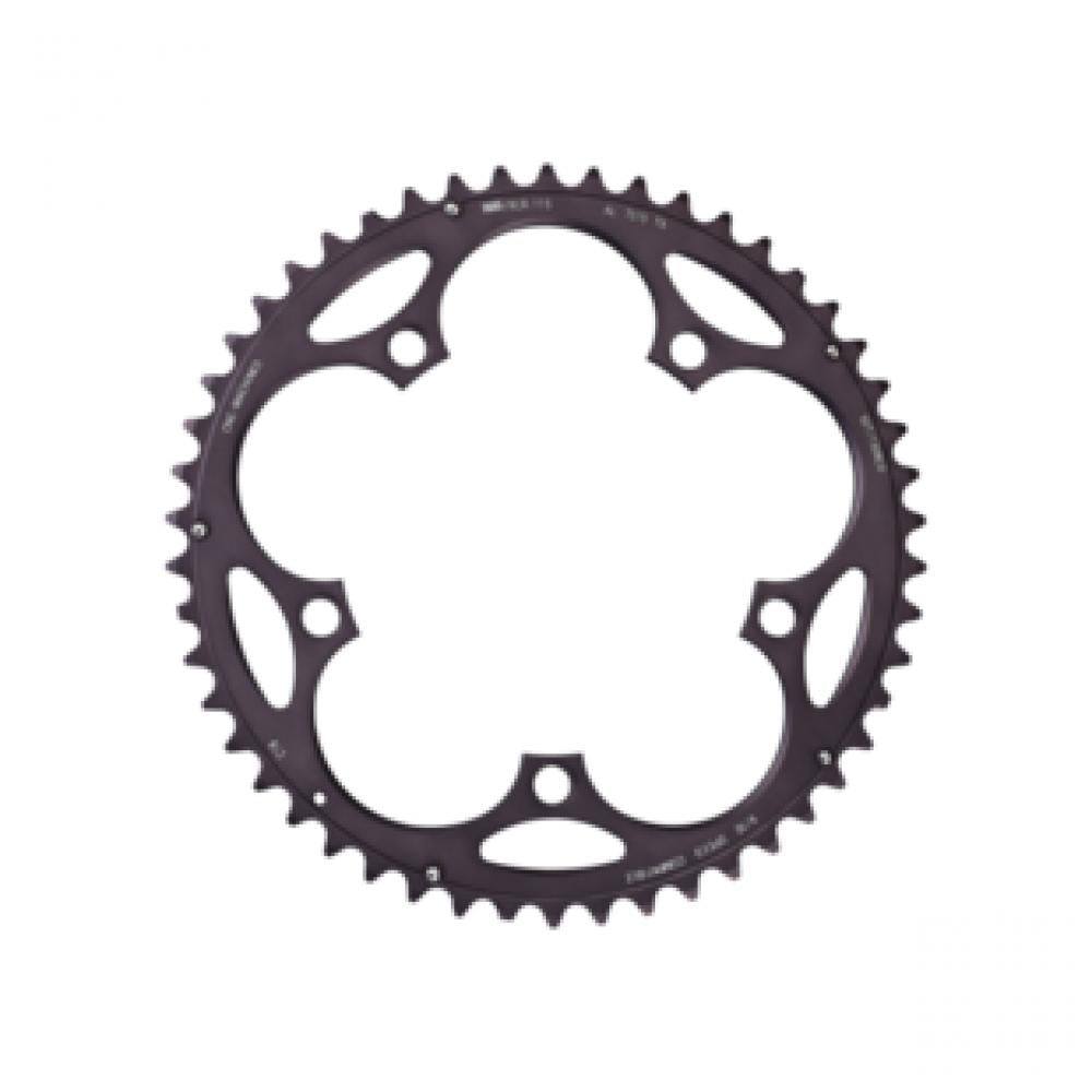 BBB Cycling Kettenblatt RoadGear 53T/130mm anthrazit 53T/130mm anthrazit - effiziente Kraftübertragung