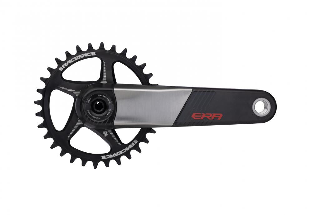 Race Face Era Carbon Kurbel, 165mm, 30mm, rot - steife High-Performance MTB-Kurbel aktuelle Generation