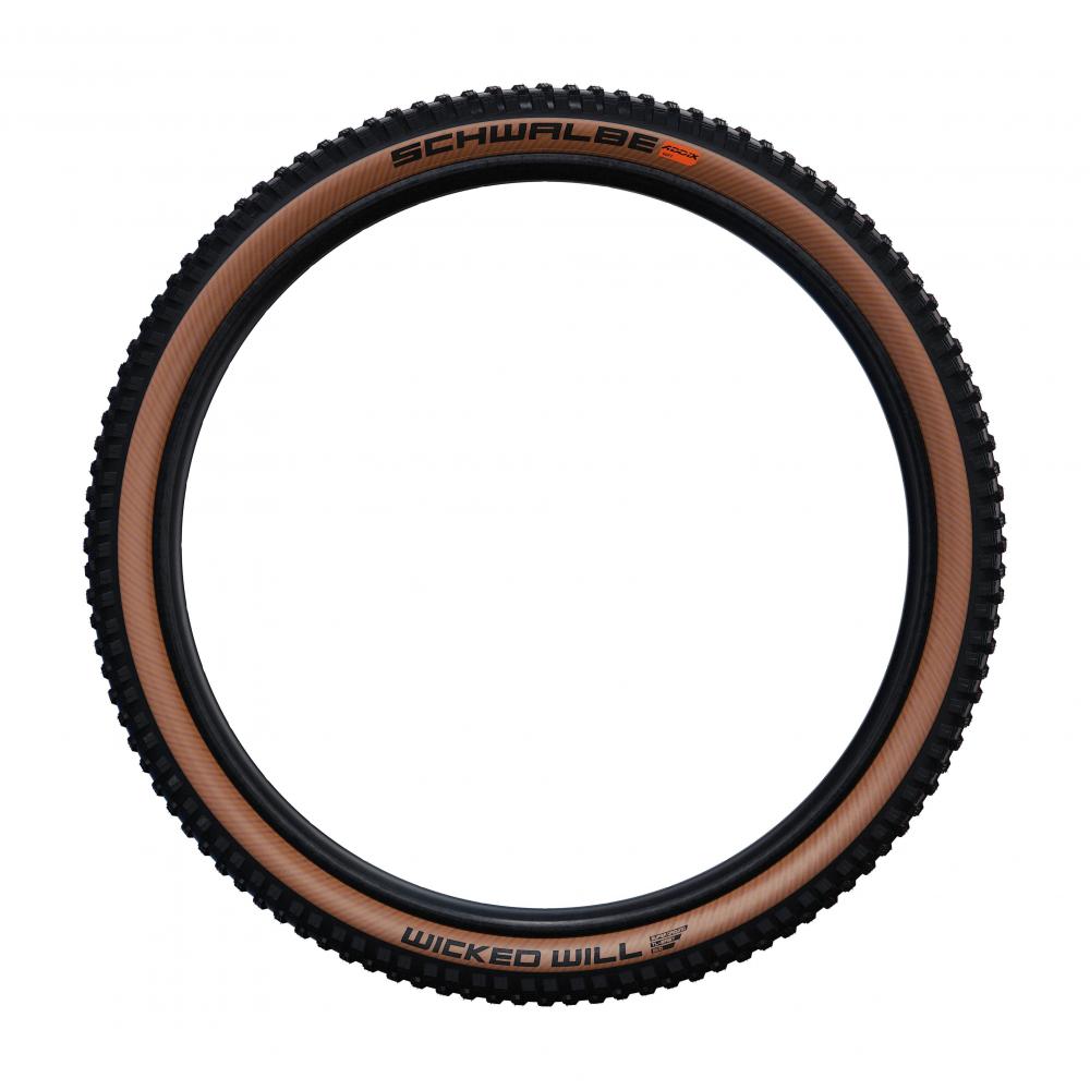 Schwalbe Faltreifen WICKED WILL EvoSoft SpeedGrip 28x2,4 Zoll (62-622) Schwarz - schneller Trail- und Tourenreifen