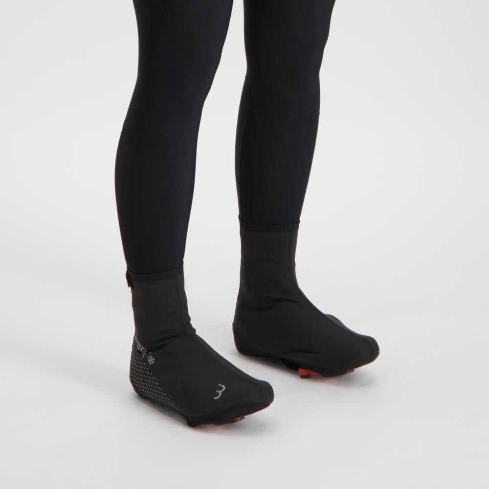 BBB Cycling Überschuhe Freeze 37/38 schwarz Größe 37 - warmer Wetterschutz für Wintertouren