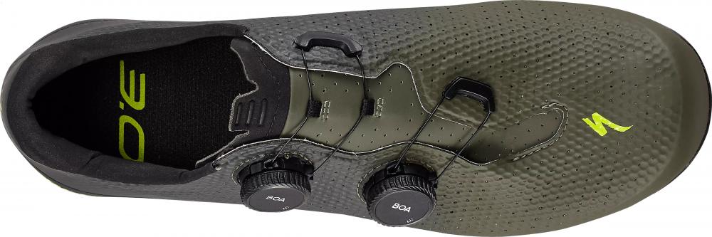 Specialized TORCH 3.0 RD Schuh 42 OAK GREEN/MOSS GREEN/LIMESTONE - effizienter Rennradschuh