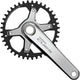 SHIMANO Kurbelgarnitur CUES FC-U6030-1 - 6030-1, 175mm, silber