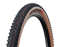 Schwalbe Reifen Racing Ray 29x2.25" schwarz/braun TLE faltbar, gezeigt mit Addix Speed und grobem Profil.