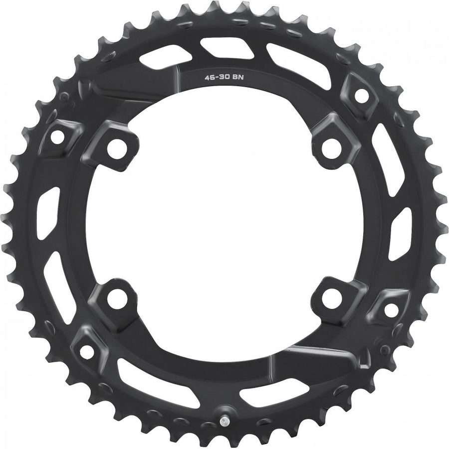 SHIMANO Kettenblatt CUES FC-U6000-2 46Z-BN - effiziente Kraftübertragung für moderne Antriebe