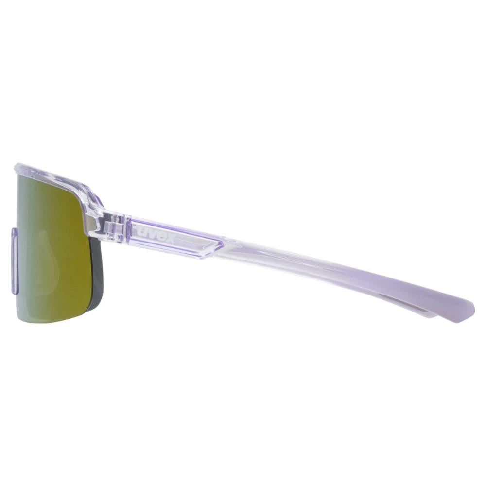 uvex Dyrt Clear - Mirror Red Sportbrille, Einheitsgröße