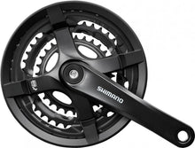 SHIMANO Kurbelgarnitur TOURNEY FC-TY501 6/7/8-fach 170 mm 48-38-28 Zähne - für Kettenschaltungen