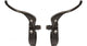 Procraft Bremshebeleinheit Cross II Ø 26 mm schwarz - leichte Zusatzbremshebel für Oberlenker