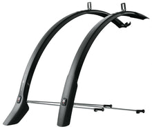 SKS Steckblechset Velo 42 Urban - 28 Zoll, schwarz, 42mm, inkl. Strebensatz - robust, flexibel, ideal für City- und Trekkingbikes