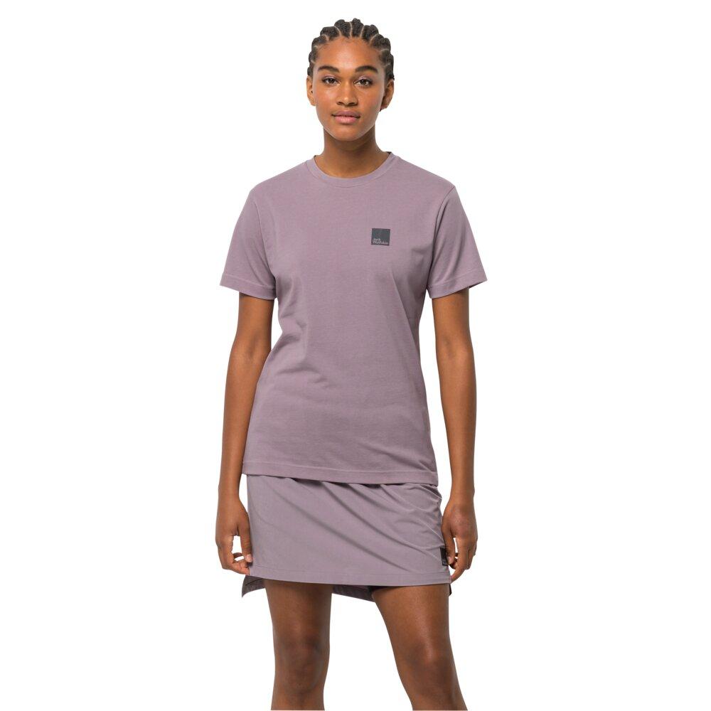 Jack Wolfskin Bike Commute T W Synthetic Fiber T-Shirt Shortsleeve Quail Größe M