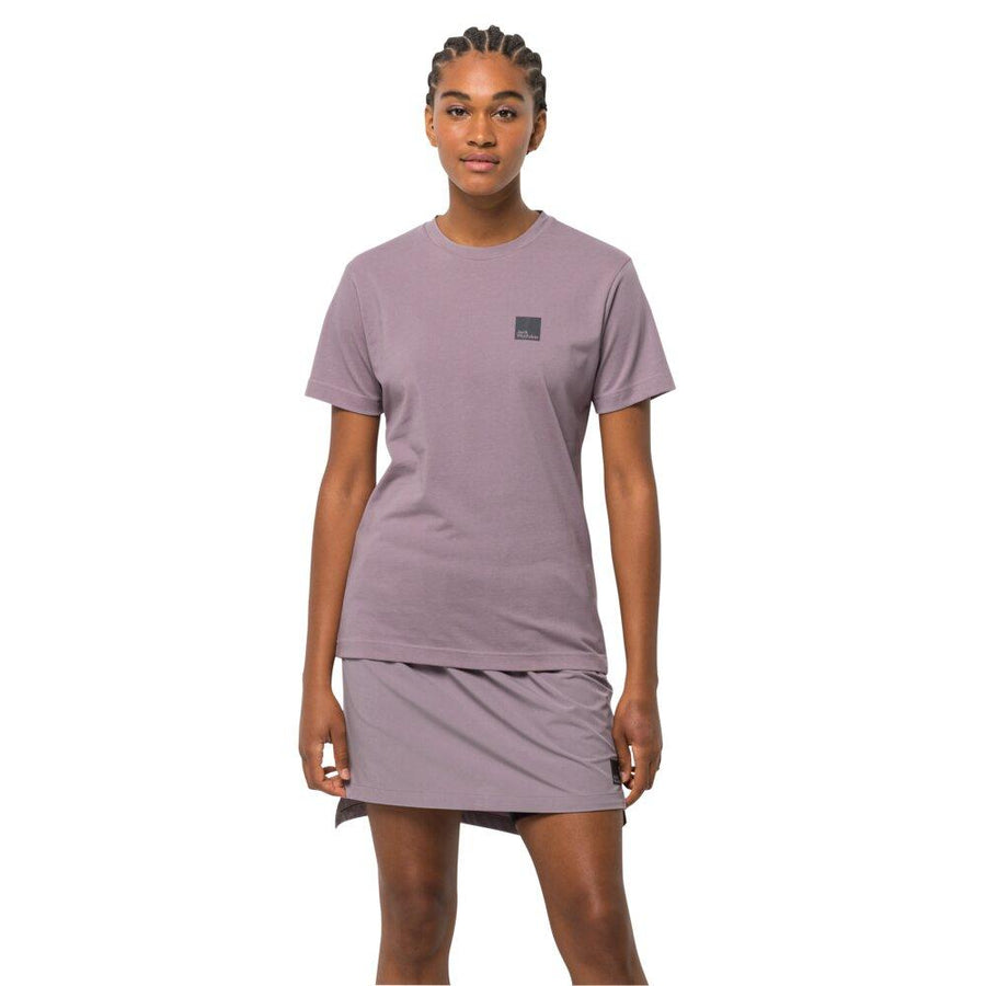 Jack Wolfskin Bike Commute T W Synthetic Fiber T-Shirt Shortsleeve Quail Größe M