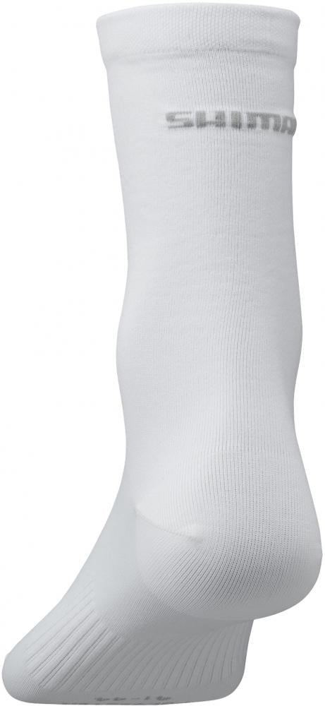 SHIMANO PERFORMANCE SOCKS WHITE Größe 41-42 WHITE - atmungsaktive Radsocken