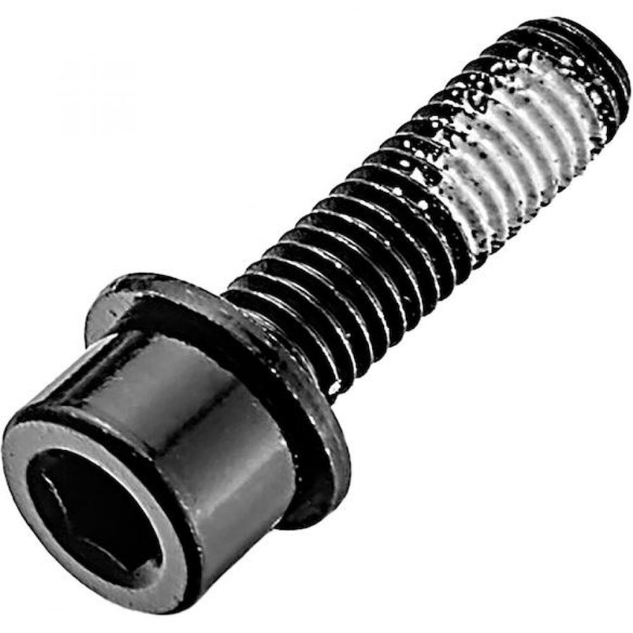TEKTRO Bremssattelschraube Flatmount 22 mm Schwarz - sichere Montage für Scheibenbremsen