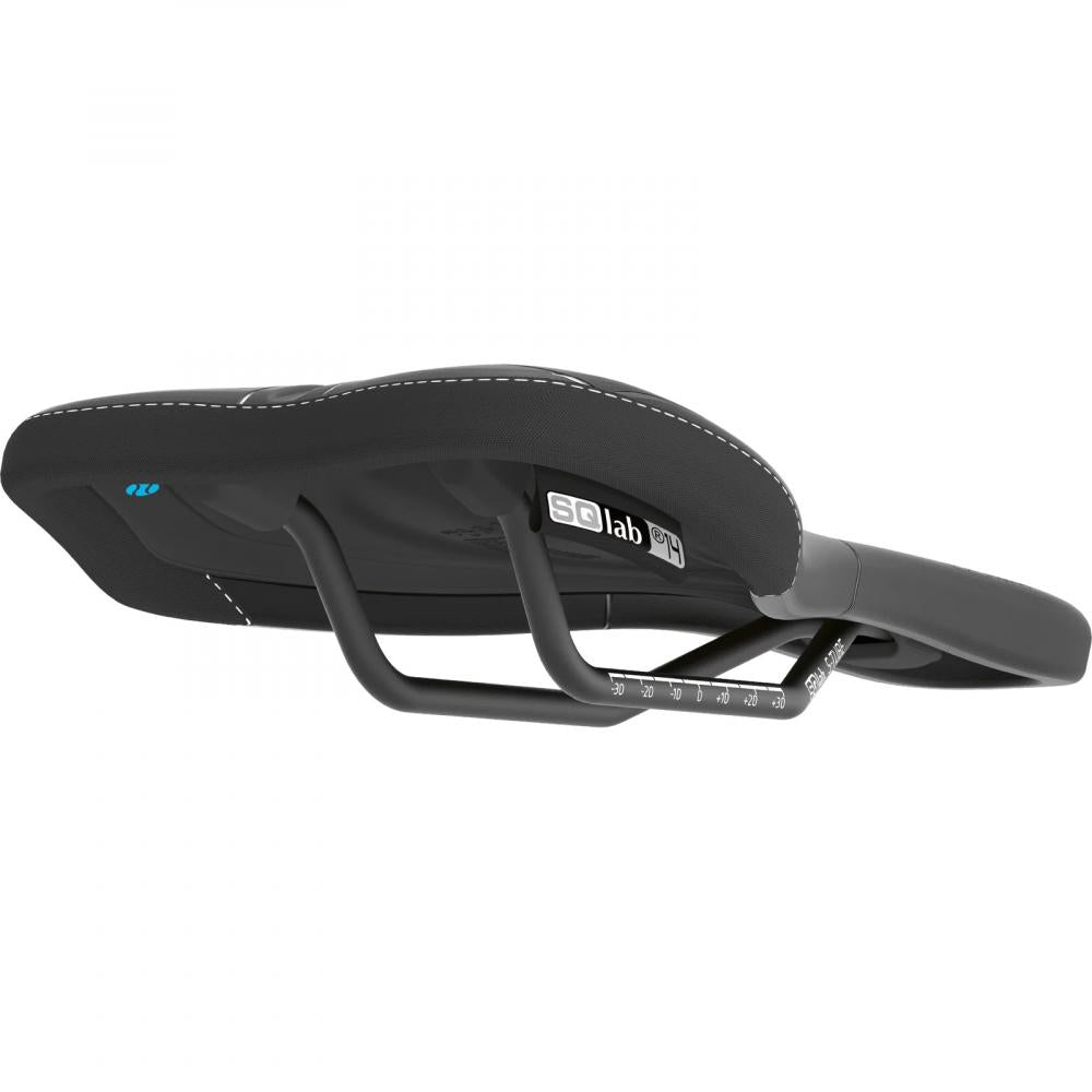 SQlab Sattel 611 ERGOWAVE® 15cm - Ergonomischer Fahrradsattel mit Stufensattel-Technologie