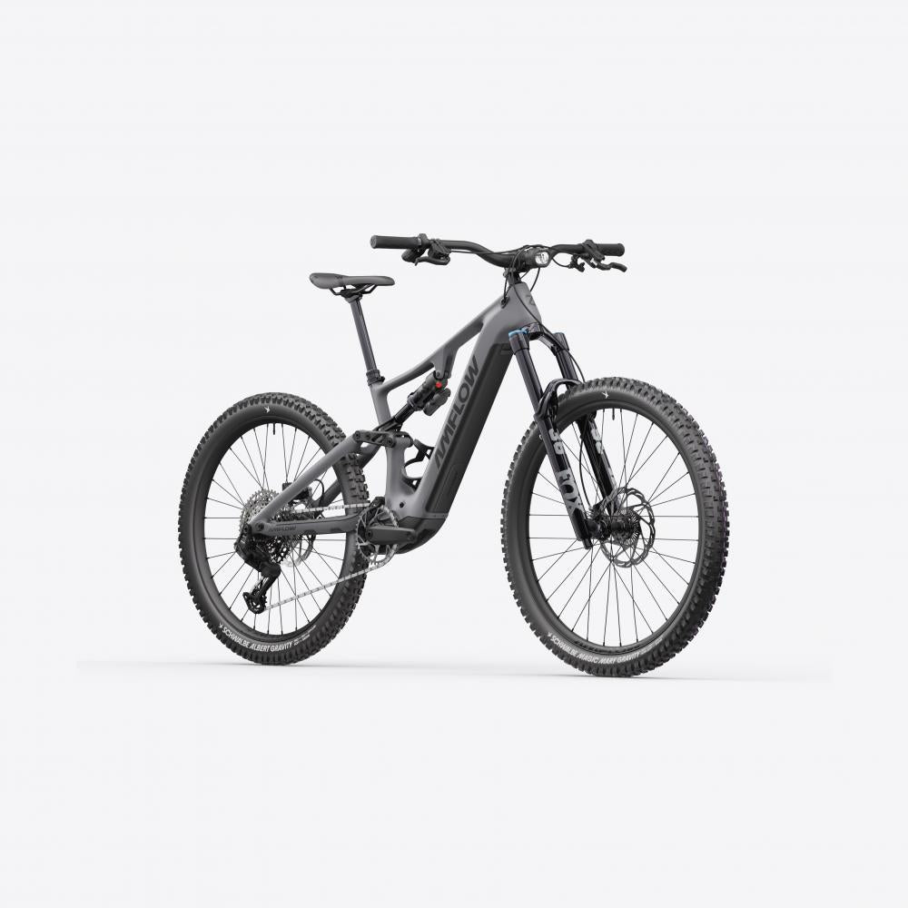 Amflow PR Carbon Pro E-MTB 800 Wh - Größe L, Basaltgrau