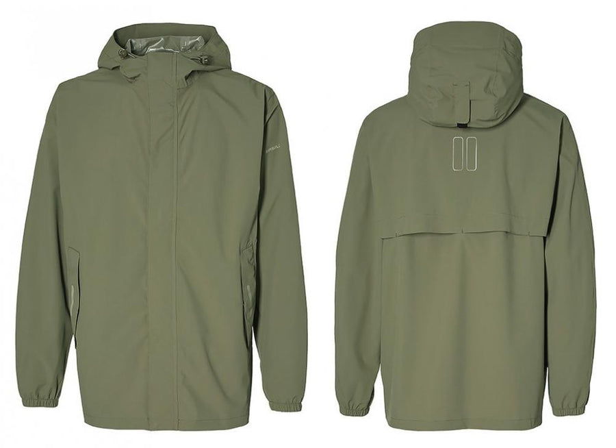 Basil Fahrrad Regenjacke Hoga Unisex olive green verschiedene Größen - Größe: XL