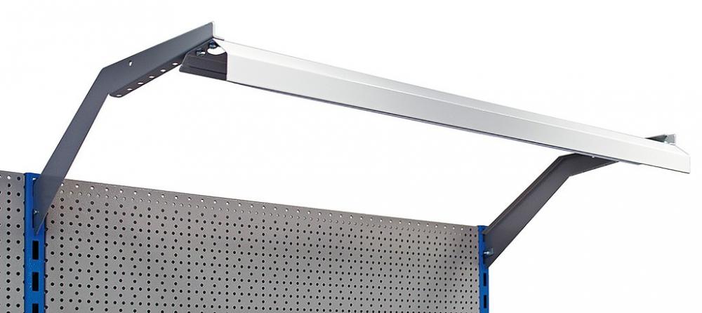Unior Träger für Beleuchtung mit Halter 990HL, hochwertige Beleuchtung für Werkbank oder Industrie-Lochwand.