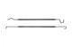 Birzman O-Ring Pick Set (2 Stück) - Präzisionswerkzeug für Bremsen- und Gabelservice schwarz/silber