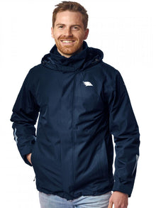 Valkental Jacke 3in1 Smart Jacket wasserdichte Jacke mit Fleece Zipp-In Herren S dunkelblau