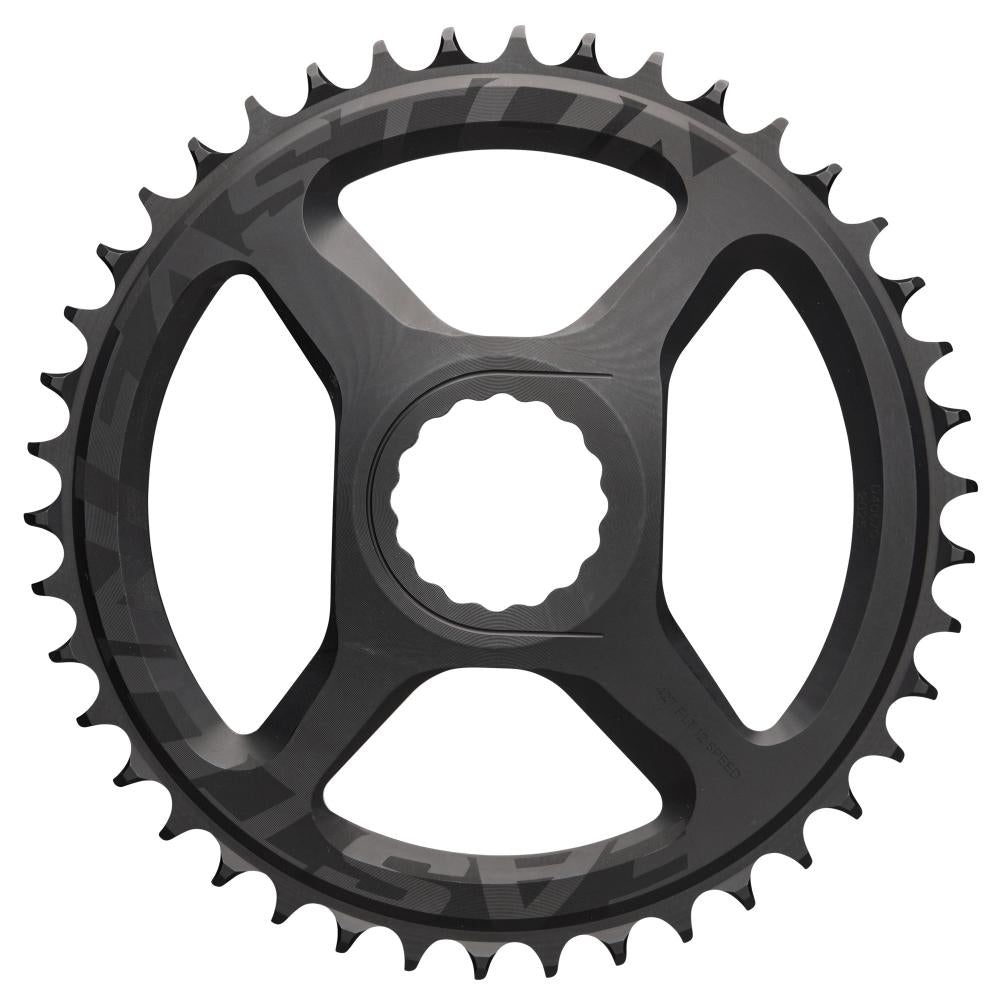 Easton Cinch Direct Mount Kettenblatt 42T Flattop schwarz - steifer Antrieb für präzise Schaltperformance