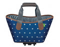 Racktime Einkaufskorb Einkaufstasche Agnetha polka dots 34x25,5x37 cm