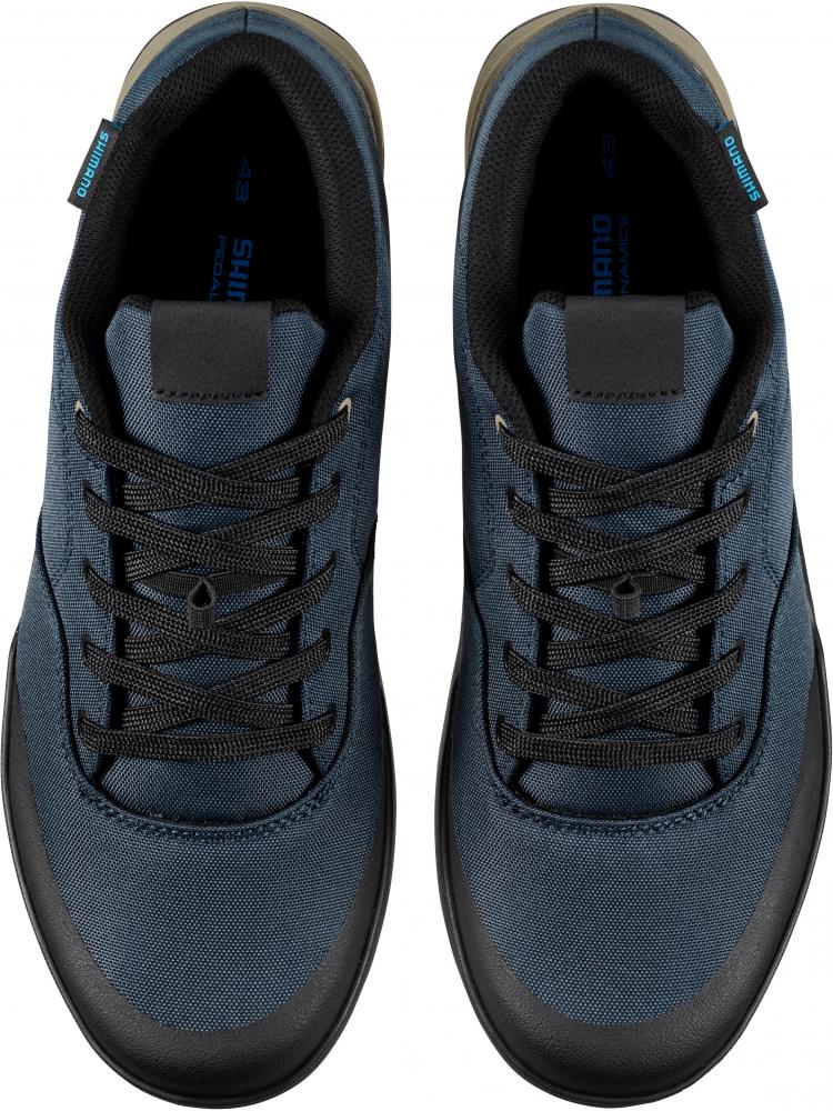 SHIMANO Fahrradschuhe GF400 Herren/Damen MTB Flatpedal Größe 46 Blau