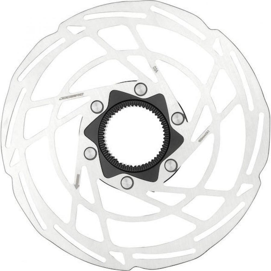 Jagwire Bremsscheibe Sport SR1 Centerlock 160 mm Silber - leise, starke Bremsleistung