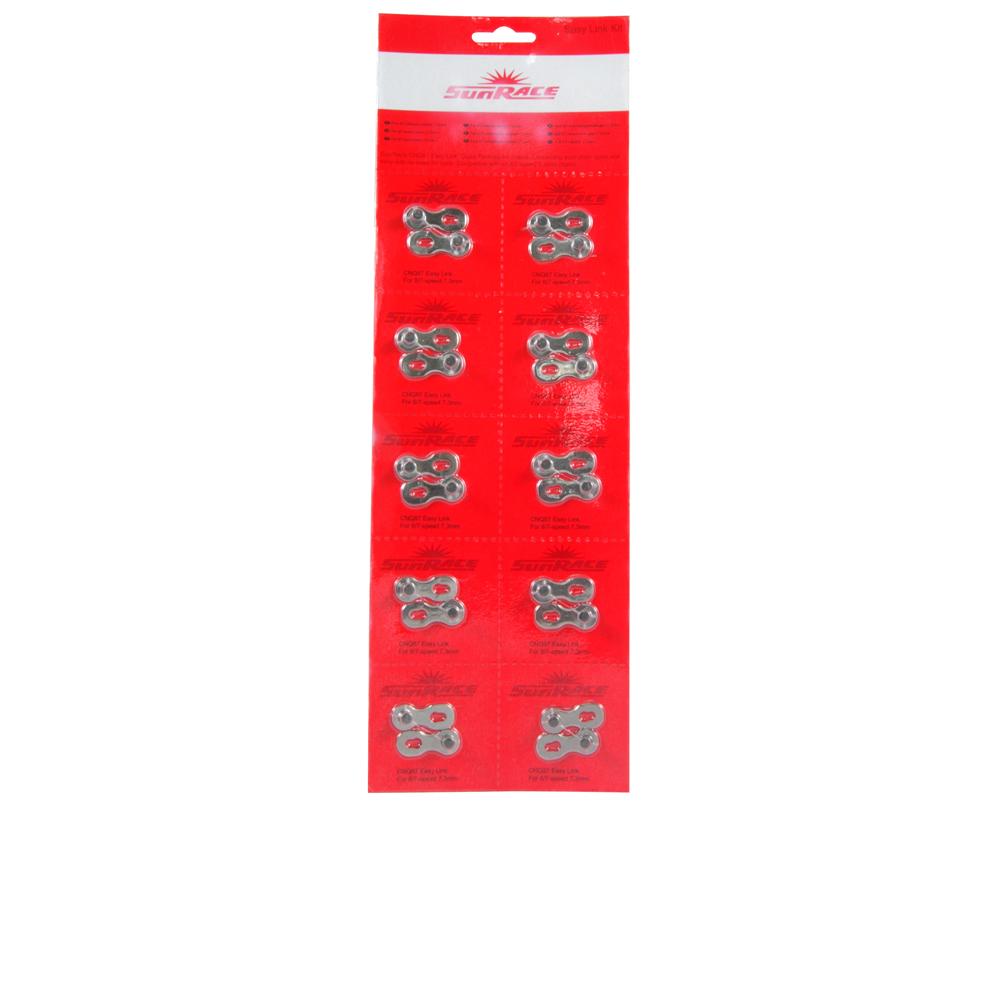 Sunrace Kettenschloss Easy Link 11s Sram/Shim., Karte a 10 St.