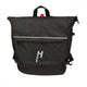 Haberland Bike-Rucksack Sporty schwarz/reflex - vielseitiger Fahrradrucksack mit Regenschutz