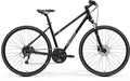 Merida CROSSWAY 40 LADY HP4 S (47) Schwarz/Silber - komfortables Crossbike für Alltag & Tour