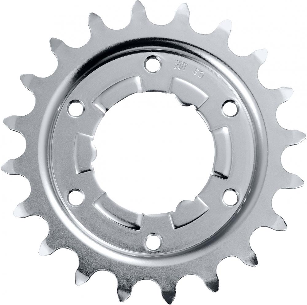 SHIMANO ALFINE Ritzel 20 Zähne für Nabenschaltung, silbernes Fahrradritzel